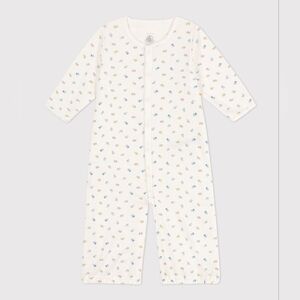 Petit Bateau | Infant Girl Converter Gown Pink Tulips